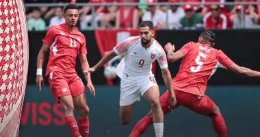الأردن يخسر أمام سويسرا 4-0 وديًا والفاخوري يسجل هدف النشامى