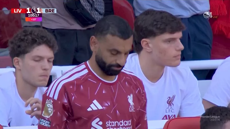 صلاح ينهي مسيرته مع ليفربول بفوز على برينتفورد