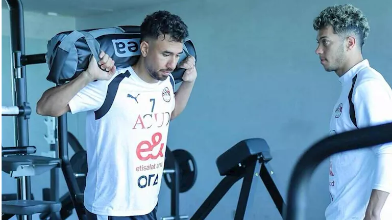 مران منتخب مصر استعدادًا لمواجهة روسيا الودية