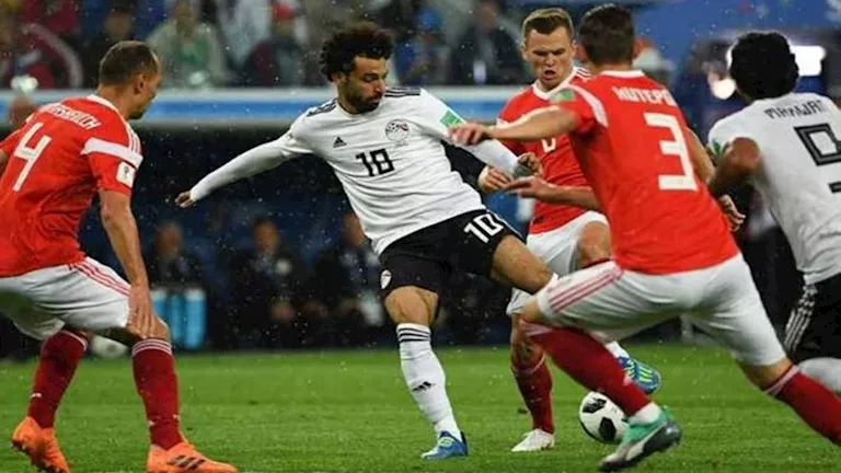مصر تواجه روسيا في مباراة ودية اليوم