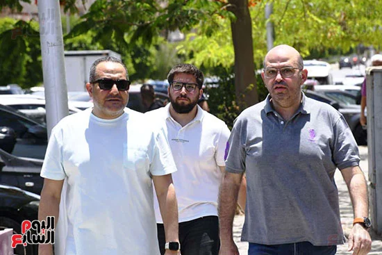 جانب من جنازة سهام جلال جانب من جنازة سهام جلال