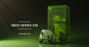 مايكروسوفت تطلق نسخة محدودة من Xbox Series X احتفالًا بمرور 25 عامًا على العلامة