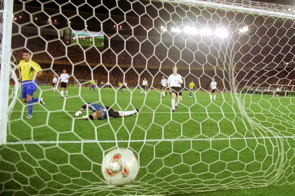 ألمانيا والبرازيل فى نهائي 2002 ألمانيا والبرازيل فى نهائي 2002