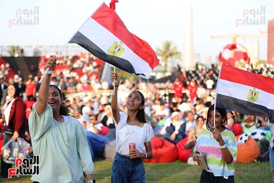 أجواء احتفالية ضخمة فى Egyptian Fan Zone بالعاصمة الجديدة (5) أجواء احتفالية ضخمة فى Egyptian Fan Zone بالعاصمة الجديدة (5)