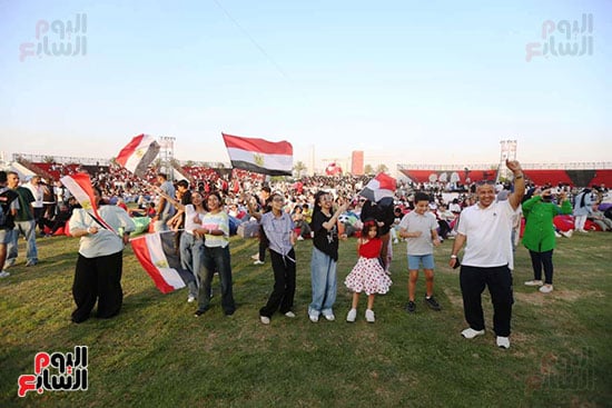 أجواء احتفالية ضخمة فى Egyptian Fan Zone بالعاصمة الجديدة (3) أجواء احتفالية ضخمة فى Egyptian Fan Zone بالعاصمة الجديدة (3)