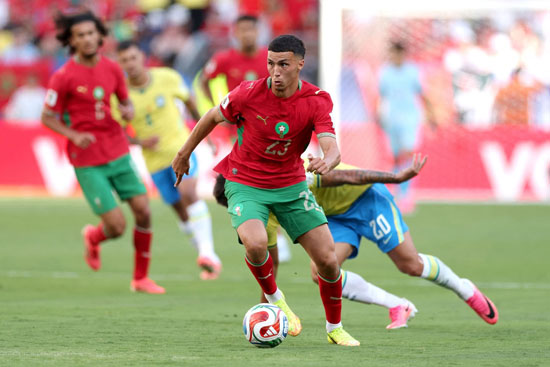 مباراة المغرب والبرازيل الشوط الأول مباراة المغرب والبرازيل الشوط الأول