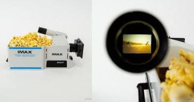 دلو فشار مستوحى من كاميرا IMAX يحتفي بتصوير فيلم الأوديسة