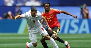 مجموعة مصر: تعادل سلبي في الشوط الأول بين بلجيكا وإيران في كأس العالم