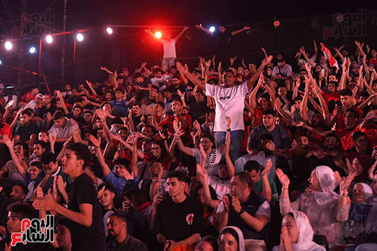 جماهير مصر بالعاصمة الأدارية