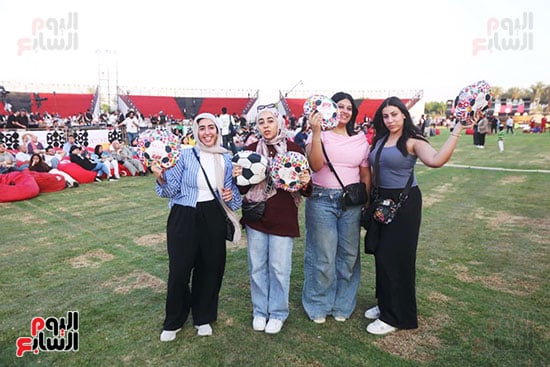 أجواء احتفالية ضخمة فى Egyptian Fan Zone بالعاصمة الجديدة (1) أجواء احتفالية ضخمة فى Egyptian Fan Zone بالعاصمة الجديدة (1)