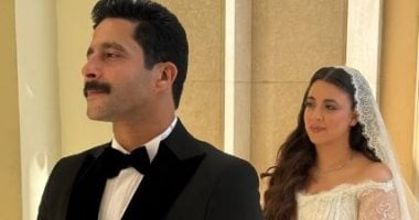 استعدادات مصطفى منصور وهايدي رفعت للاحتفال بزفافهما