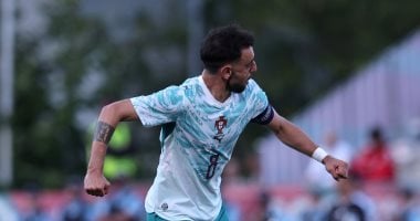 برونو فيرنانديز يواصل تحقيق الأرقام مع منتخب البرتغال