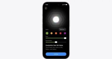 تخصيص صوت Siri على أحدث أجهزة Apple
