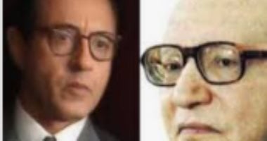 طه السماحى ومحمد عبد الوهاب في تجسيد فني لعبد العزيز مخيون
