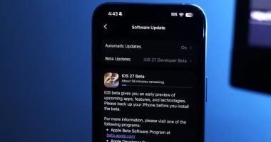 كيفية تحميل النسخة التجريبية من iOS 27 على هاتفك