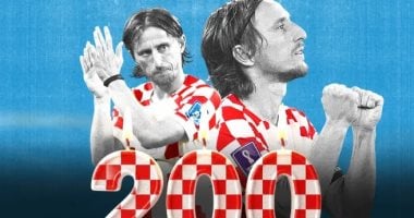 لوكا مودريتش يستعد للظهور رقم 200 مع كرواتيا