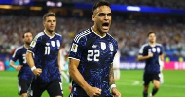 منتخب الأرجنتين يتقدم على الأردن بهدفين في الشوط الأول