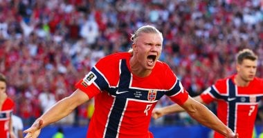 هالاند يسجل الهدف الثاني في الدقيقة 48.. النرويج تتقدم 2-0 على السنغال