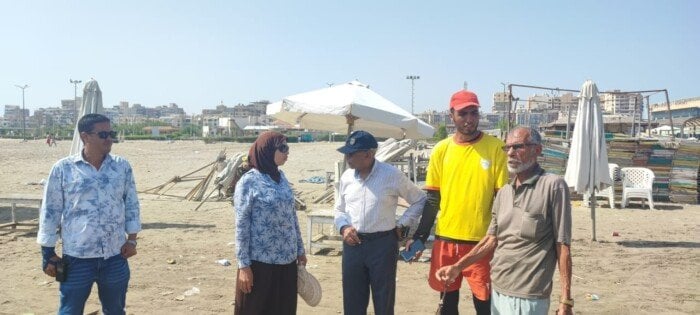 رفع الرايات وتكثيف التوعية.. إجراءات مشددة لحماية مصطافي بورسعيد من مخاطر البحر رفع الرايات وتكثيف التوعية.. إجراءات مشددة لحماية مصطافي بورسعيد من مخاطر البحر