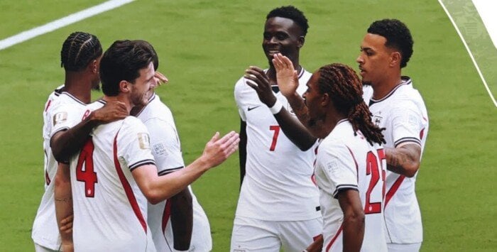 إنجلترا تنهي الشوط الأول برباعية أمام فرنسا في مباراة برونزية كأس العالم 2026 إنجلترا تنهي الشوط الأول برباعية أمام فرنسا في مباراة برونزية كأس العالم 2026