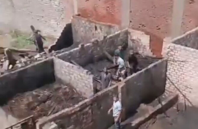 حريق يلتهم 6 رؤوس ماشية وعددًا من الأغنام والطيور بأرض زراعية في القليوبية