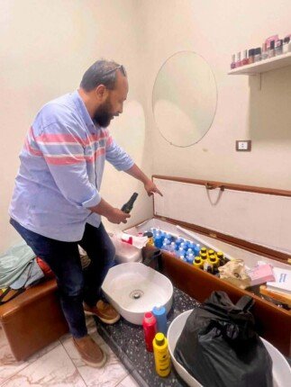 ضبط منتحلة صفة طبيبة جلدية تدير عيادة دون ترخيص في المنوفية