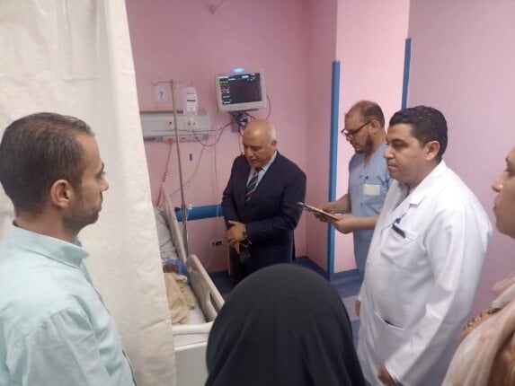 سرعة إنهاء الفحوصات الطبية.. توجيهات عاجلة من وكيل صحة القليوبية خلال جولته بمستشفى القناطر الخيرية سرعة إنهاء الفحوصات الطبية.. توجيهات عاجلة من وكيل صحة القليوبية خلال جولته بمستشفى القناطر الخيرية