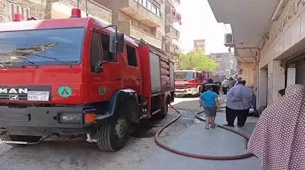 السيطرة على حريق بصالة ألعاب رياضية داخل نادٍ بمدينة نصر