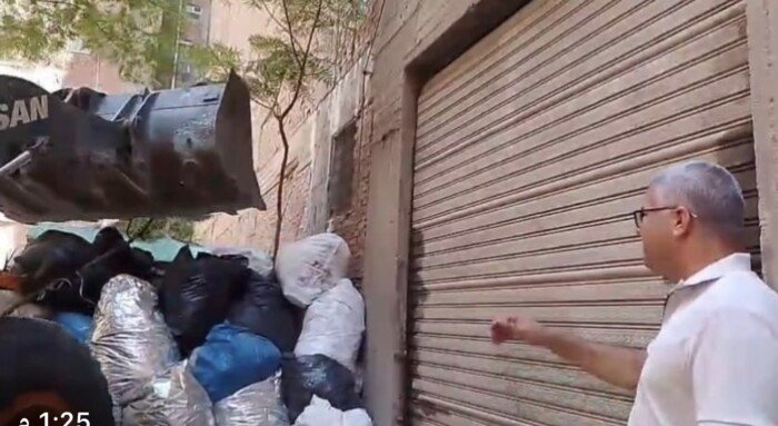 محافظة الجيزة: إخلاء وإزالة مخازن الفرز والخردة بشارعي الإخلاص وعادل إمام بالطالبية محافظة الجيزة: إخلاء وإزالة مخازن الفرز والخردة بشارعي الإخلاص وعادل إمام بالطالبية