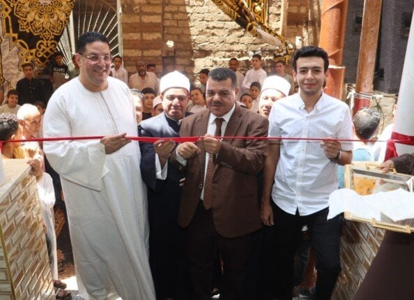افتتاح مسجدي «الشعراوي» و«التقوى» بمركز بني سويف بتكلفة 7.85 مليون جنيه افتتاح مسجدي «الشعراوي» و«التقوى» بمركز بني سويف بتكلفة 7.85 مليون جنيه