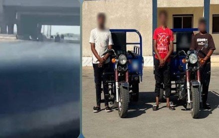 القبض على المتهمين بأداء حركات استعراضية بتروسيكل في الشرقية