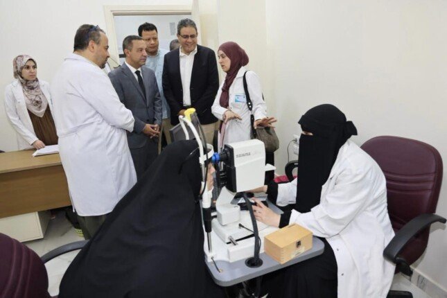 محافظ المنوفية يتفقد مبنى مستشفى الرمد الجديد بشبين الكوم محافظ المنوفية يتفقد مبنى مستشفى الرمد الجديد بشبين الكوم
