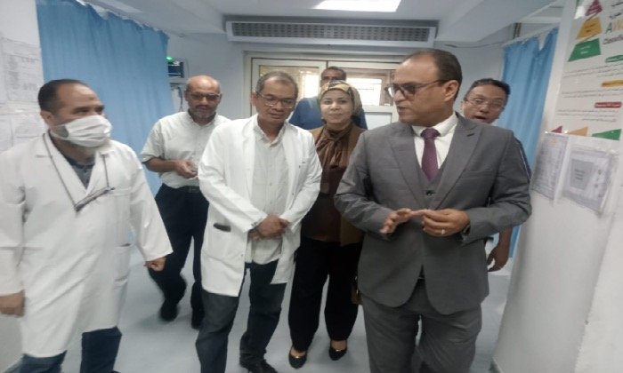مدير «صحة قنا» يتفقد مستشفى الحميات ويوجه بزيادة الطاقة الاستيعابية مدير «صحة قنا» يتفقد مستشفى الحميات ويوجه بزيادة الطاقة الاستيعابية