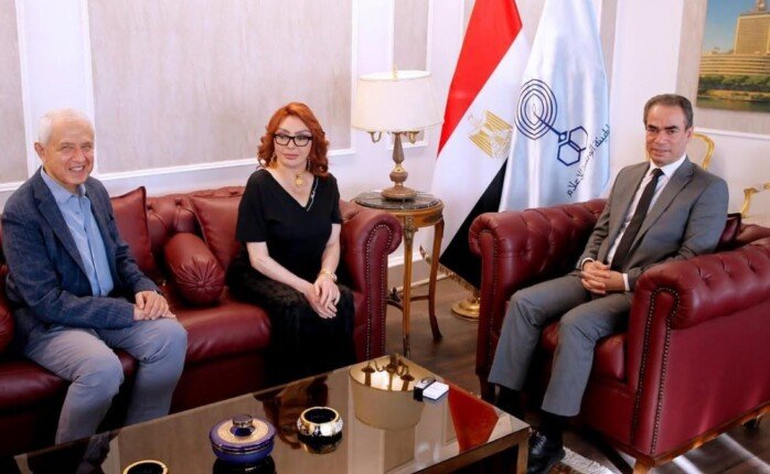 أحمد المسلماني ونبيلة عبيد