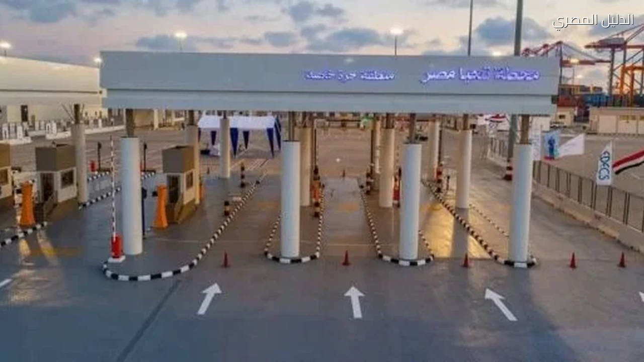 النقل: 25 دقيقة فقط زمن تواجد الشاحنة بمحطة تحيا مصر بميناء الإسكندرية
