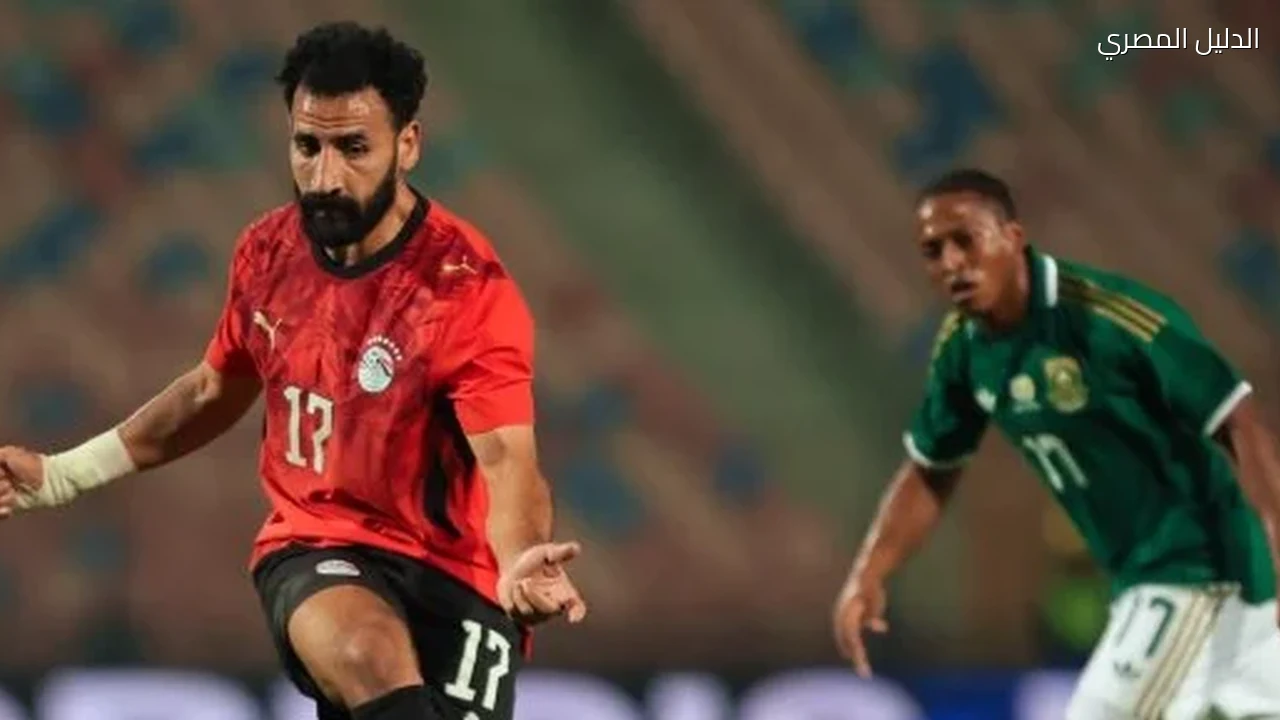 مايلولا يتقدم لـجنوب أفريقيا بهدف فى شباك منتخب مصر بالدقيقة 51