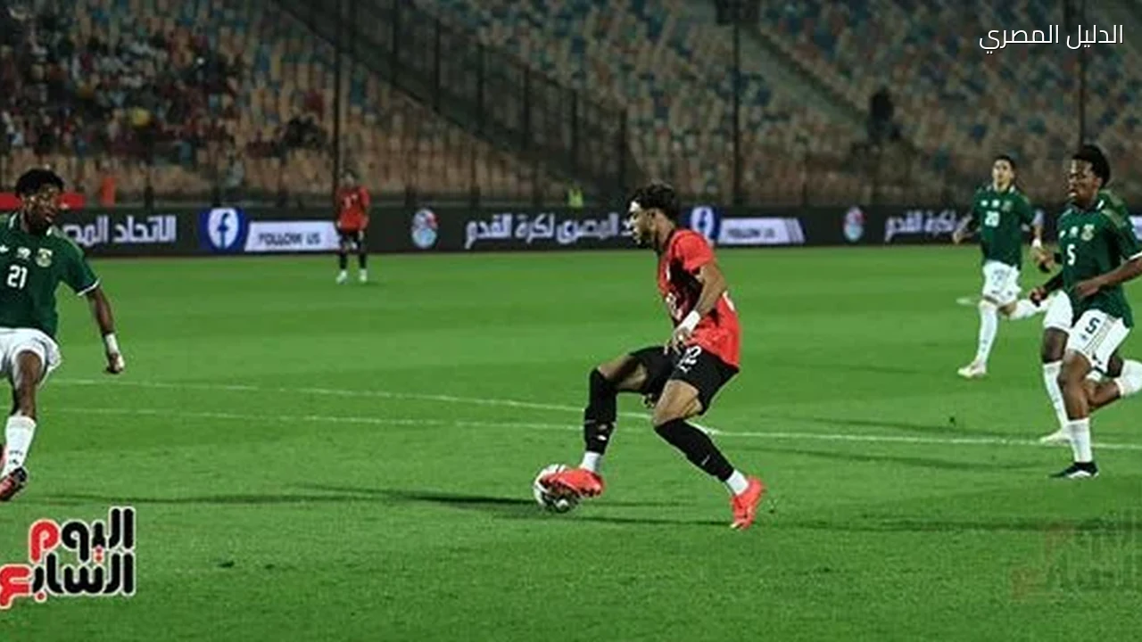 منتخب مصر يبحث عن هدف التعادل أمام جنوب أفريقيا بعد مرور 75 دقيقة